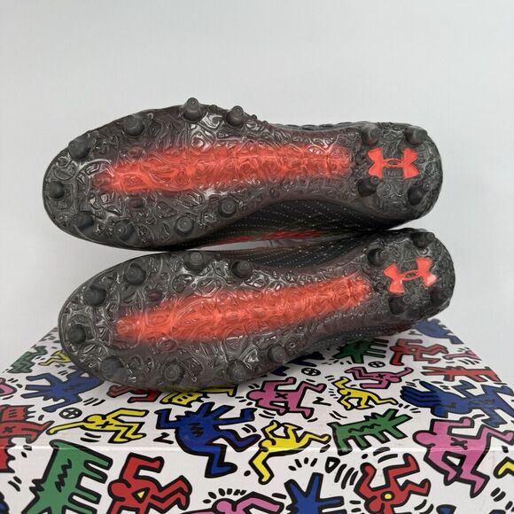 Under Armour Blur Smoke MC Lacrosse Women's Size 7‎ Soccer 3025123-100 Metallic - Picture 4 of 9